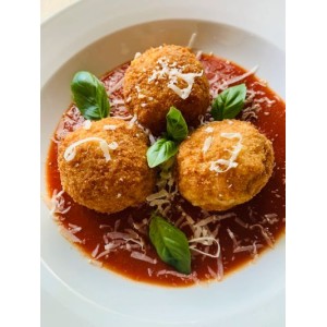 Meat arancini with rice, frozen, FOOD HAUS, 70 g x 90 pcs, 6.3 kg